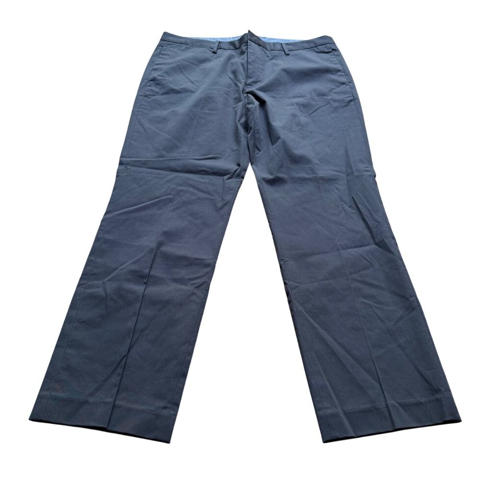 Bonobos Mens Size 38x32 Gray Manteco Italian Fabric Straight Fit Dress Pants